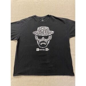 Breaking Bad T-Shirt Heisenberg Collage Art TV Show Promo Walter White 2XL